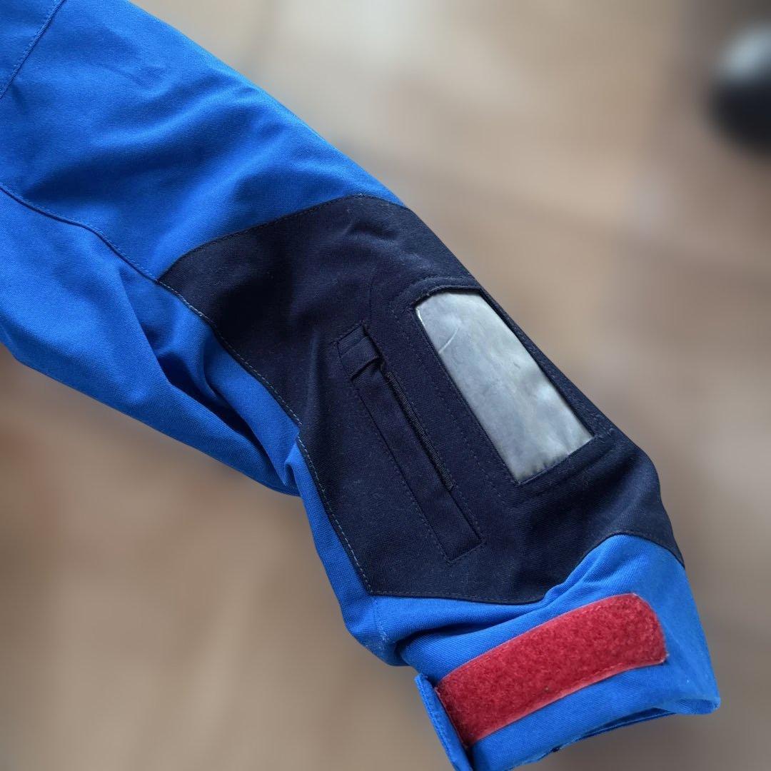 Phenix スキーウェア 青/赤 フード付き