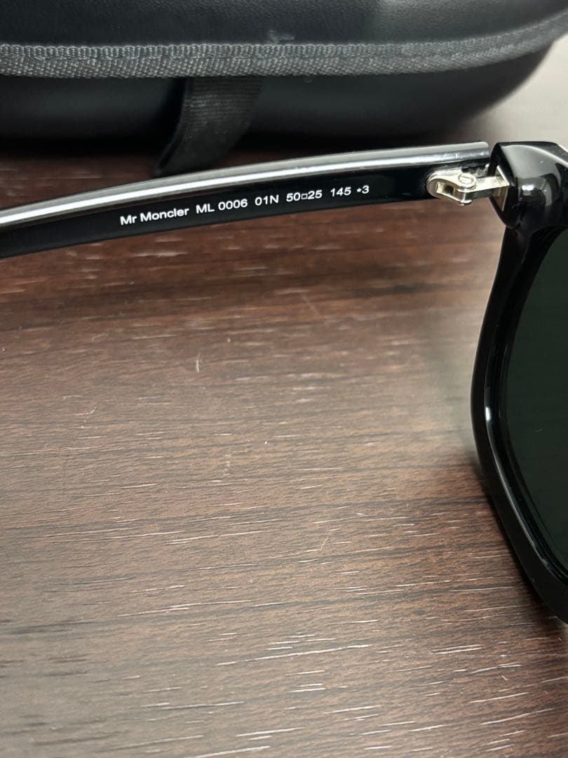 ぎ*太様 Moncler ML0006 サングラス モンクレール　ブラック