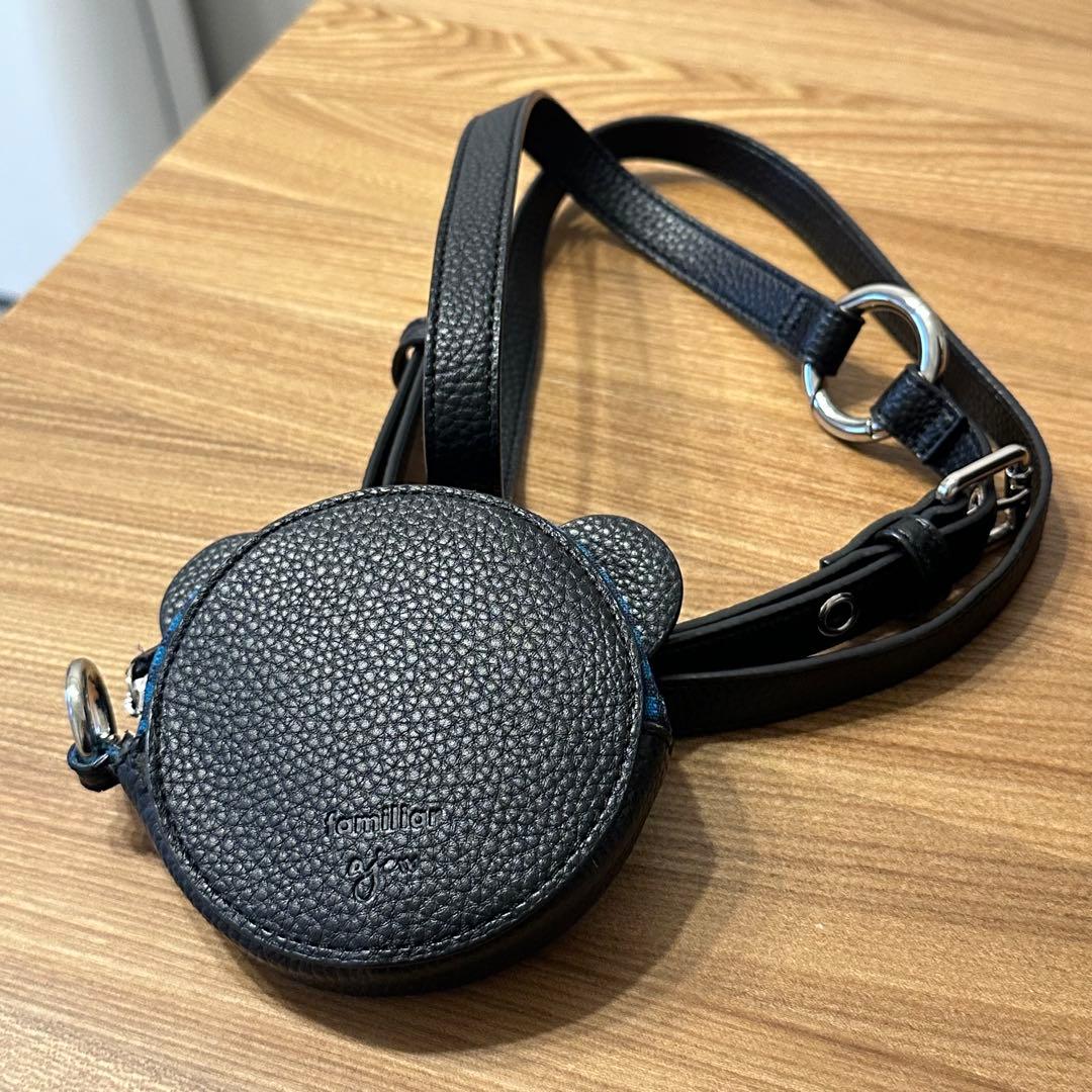ajew×ファミリア　ショルダーベルト　くま