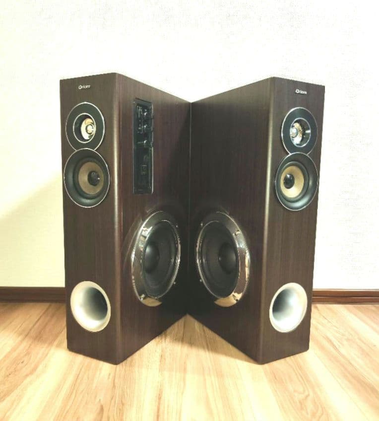 希少名品☆　Qriom　タワースピーカー