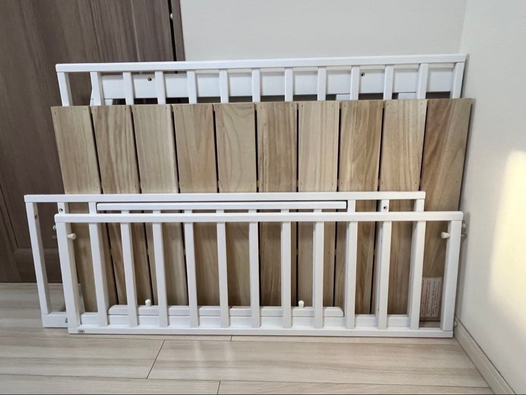 【まーぽんさん専用】カトージ KATOJI ベビーベッド ハイポジション