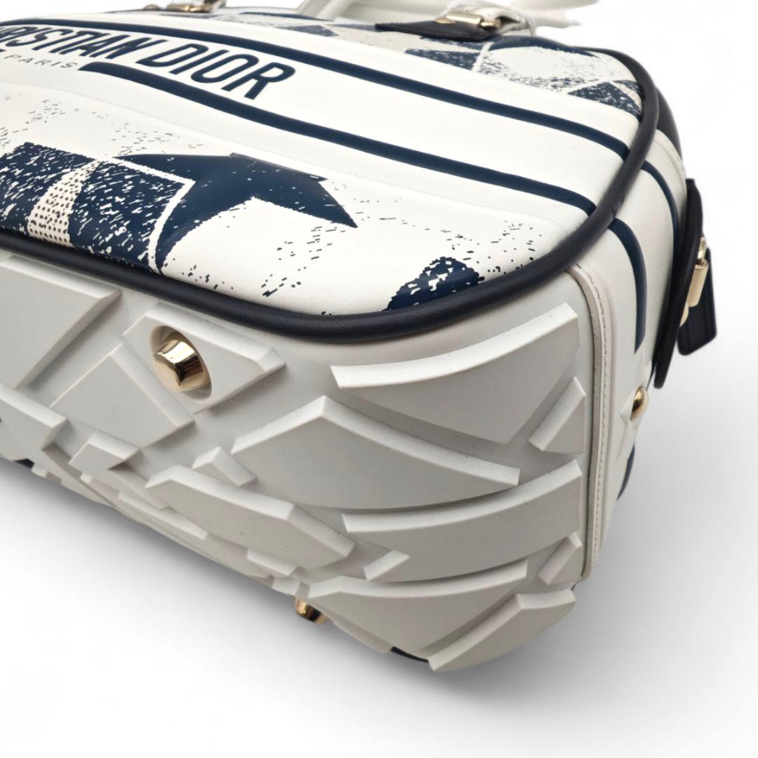 クリスチャンディオール ボーリング ヴァイブ ホワイト ネイビー 1734