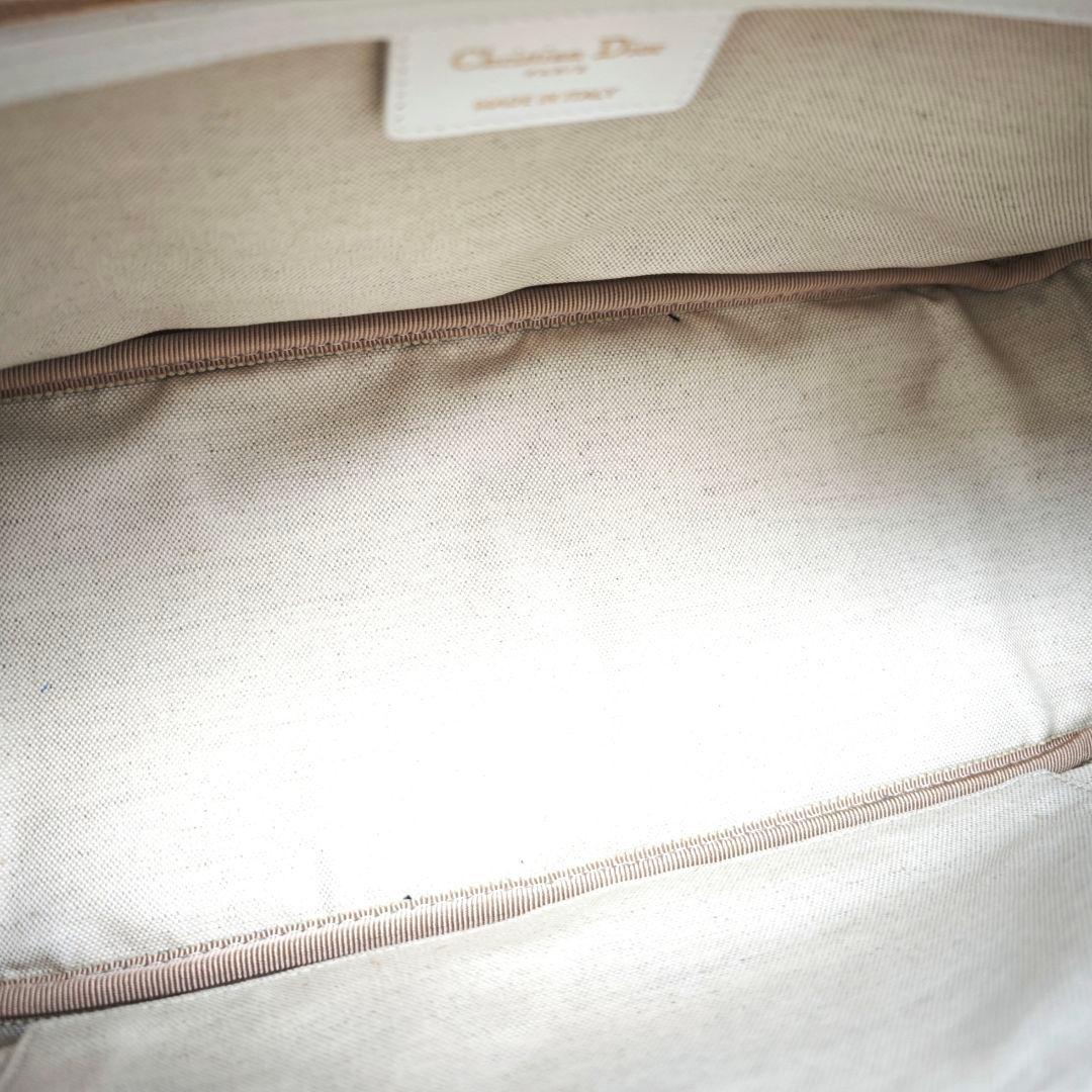 クリスチャンディオール ボーリング ヴァイブ ホワイト ネイビー 1734