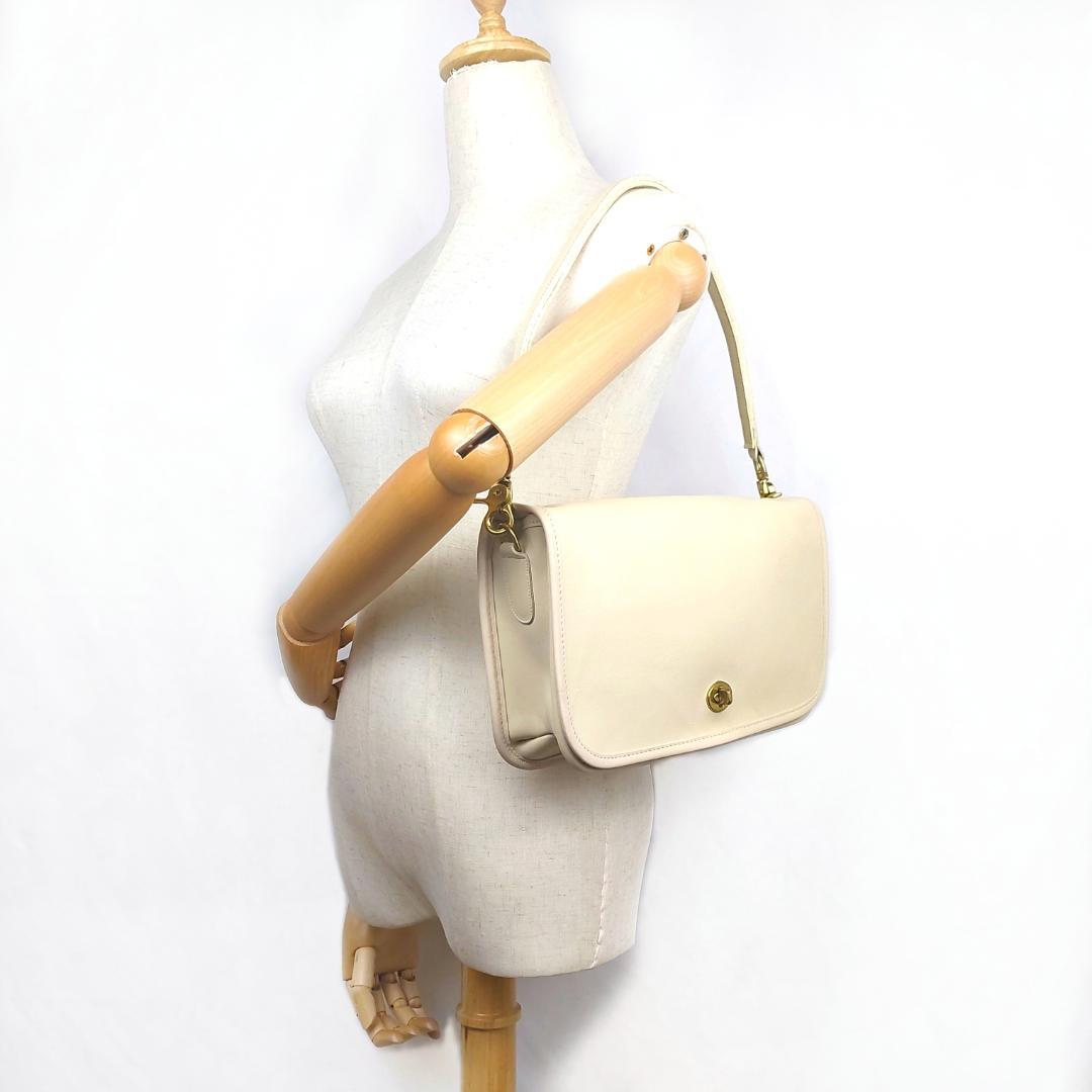 COACH コーチ ショルダーバッグ オールドコーチ ターンロック USA製