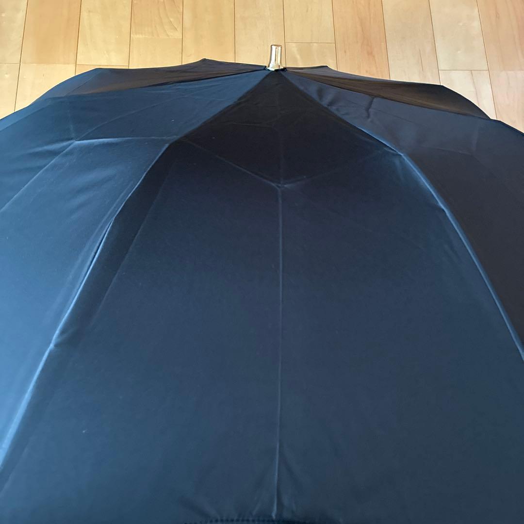 ビューランス持ち手付き晴雨兼用日傘ブラック