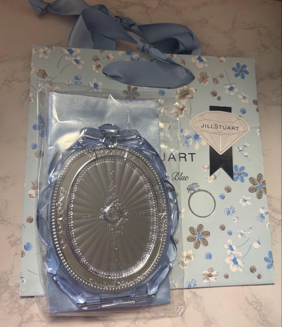 限定 ジルスチュアート サムシングピュアブルー ミラー ギフトショッパー付