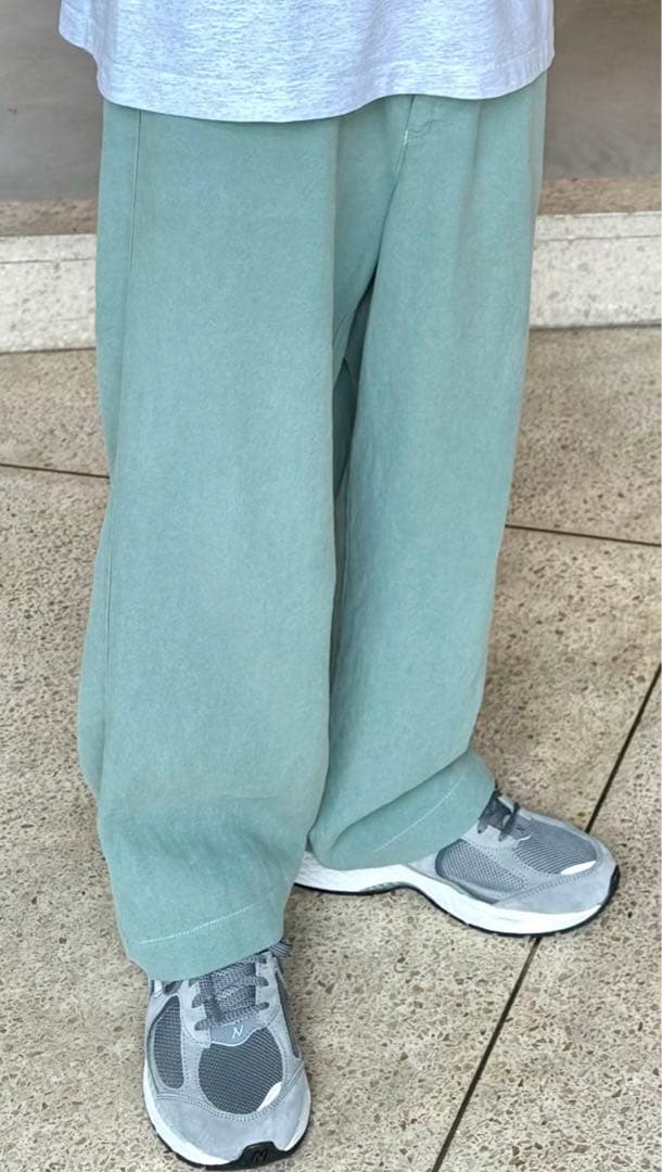 【KingGnu 常田大希着】 AURALEE WASHI SLACKS