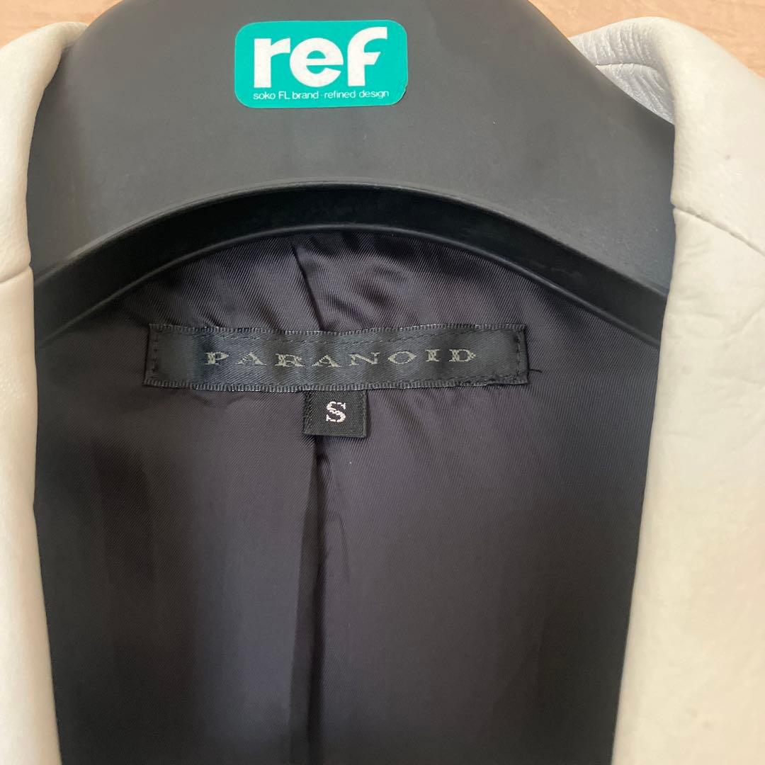 マ*ン様 PARANOID パラノイド　ジャケット Sサイズ　馬革　Y2K