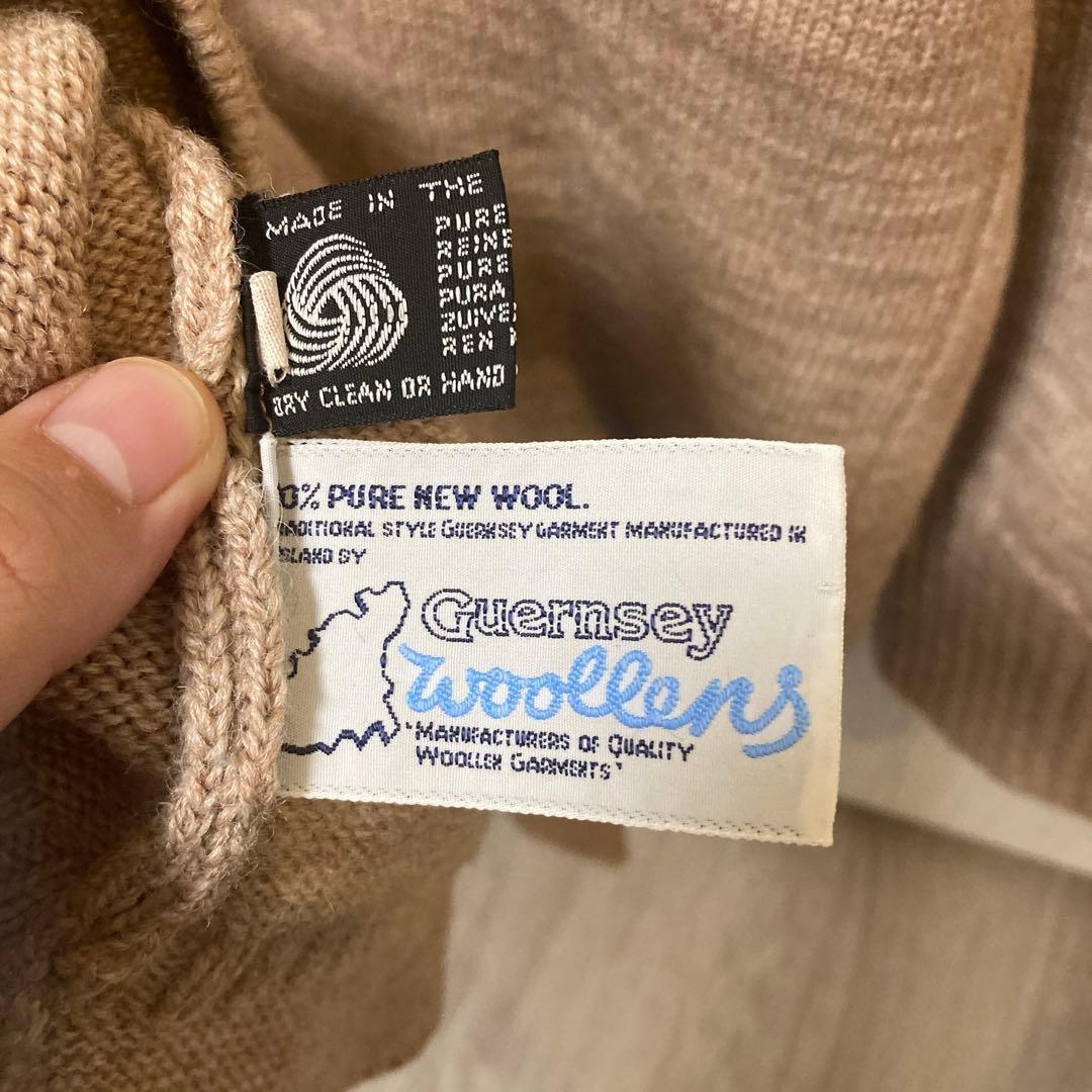 ヴィンテージ GUERNSEY WOOLLENS ガンジーウーレンズ　セーター
