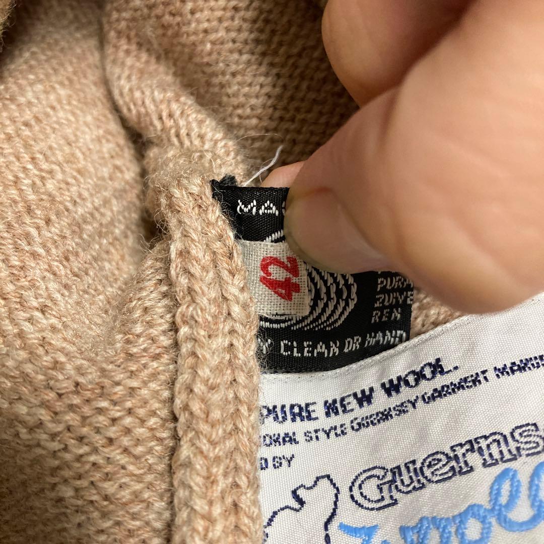 ヴィンテージ GUERNSEY WOOLLENS ガンジーウーレンズ　セーター