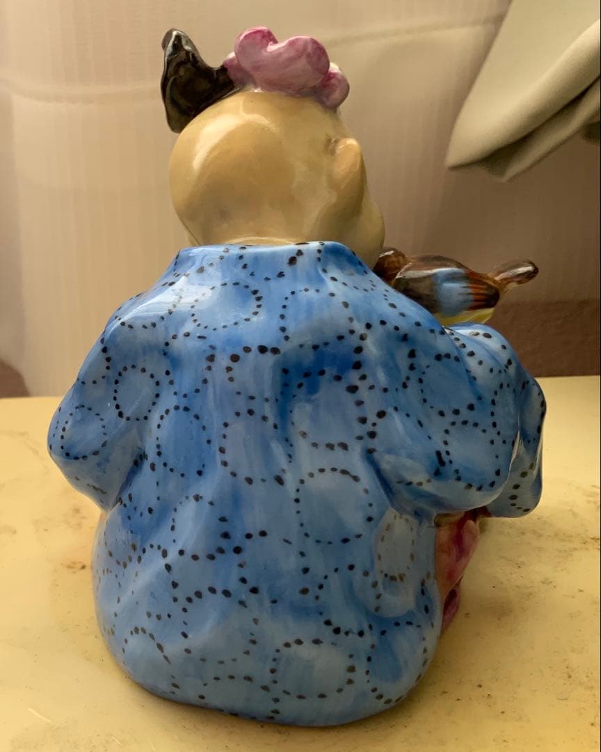 中古　美品　ヘレンド　置物　陶器　チャイナ　中国人形