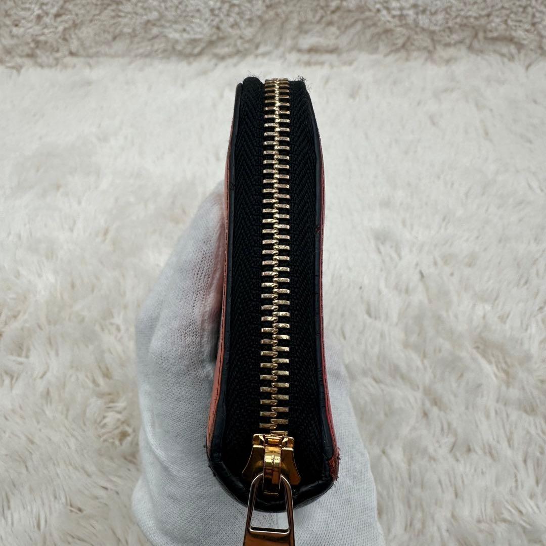 美品✨ロエベ　長財布　ラウンドジップ　パズル　アナグラム　マルチカラー　レザー