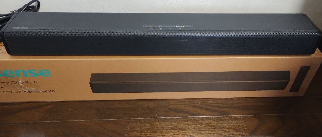 ハイセンス 2.1ch サウンドバー スピーカー HS214 サブウーファー内蔵