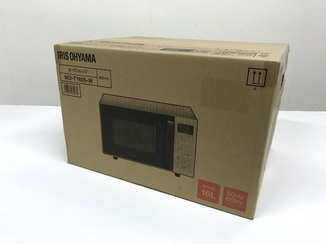 未開封品　アイリスオーヤマ オーブンレンジ 16L MO-T1605　ホワイト