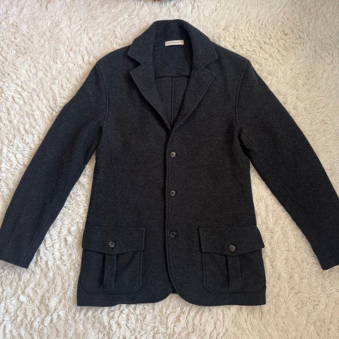 Ermenegildo Zegna ダークグレー ジャケット　イタリア製