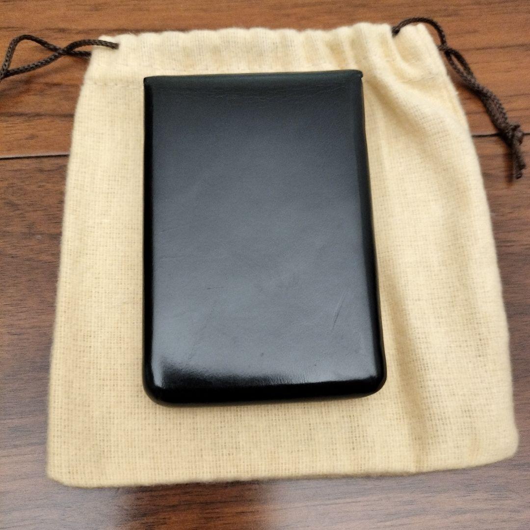 【新品・未使用品】ペローニ 名刺入れ ブラック
