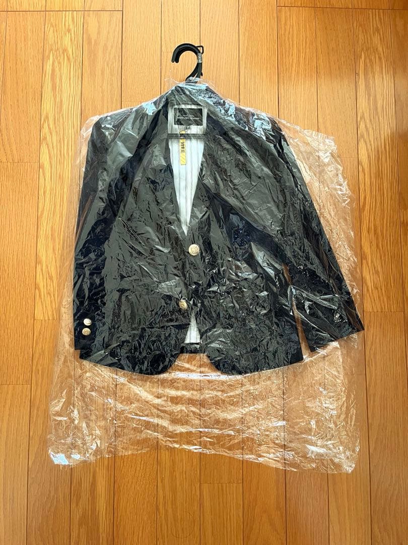 【クリーニング済】グリーンレーベル 120男の子 卒園入学スーツ6点セット