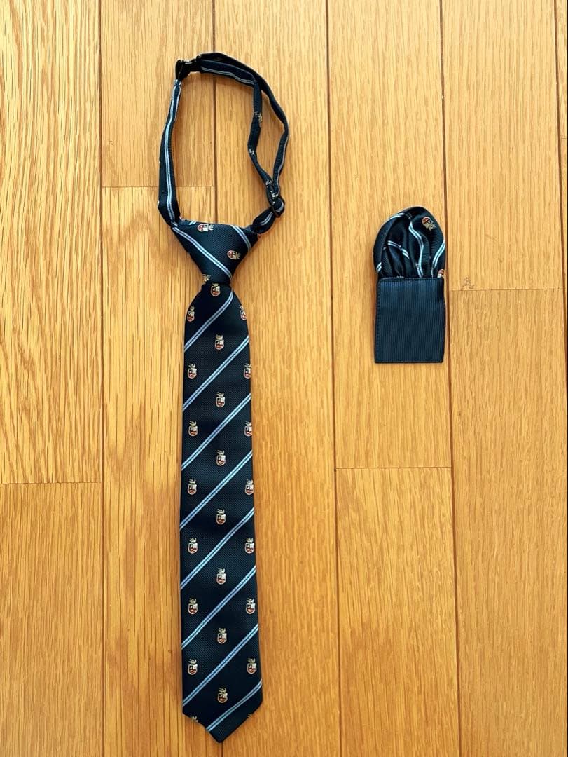 【クリーニング済】グリーンレーベル 120男の子 卒園入学スーツ6点セット