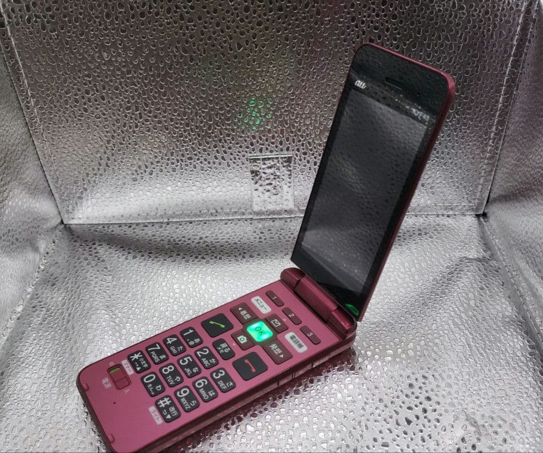 SH321【特売】au SIMフリー かんたんケータイライトKYF43