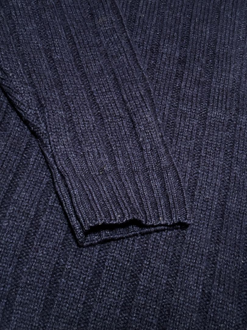 L 三つ星 RRL ラルフローレン タートルネックニット 厚手 ラムウール 美品