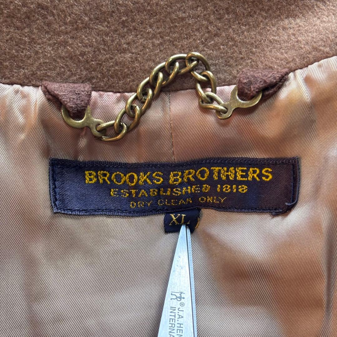 【Vintage】ブルックスブラザーズ ウールコート XL 日本製 80-90s