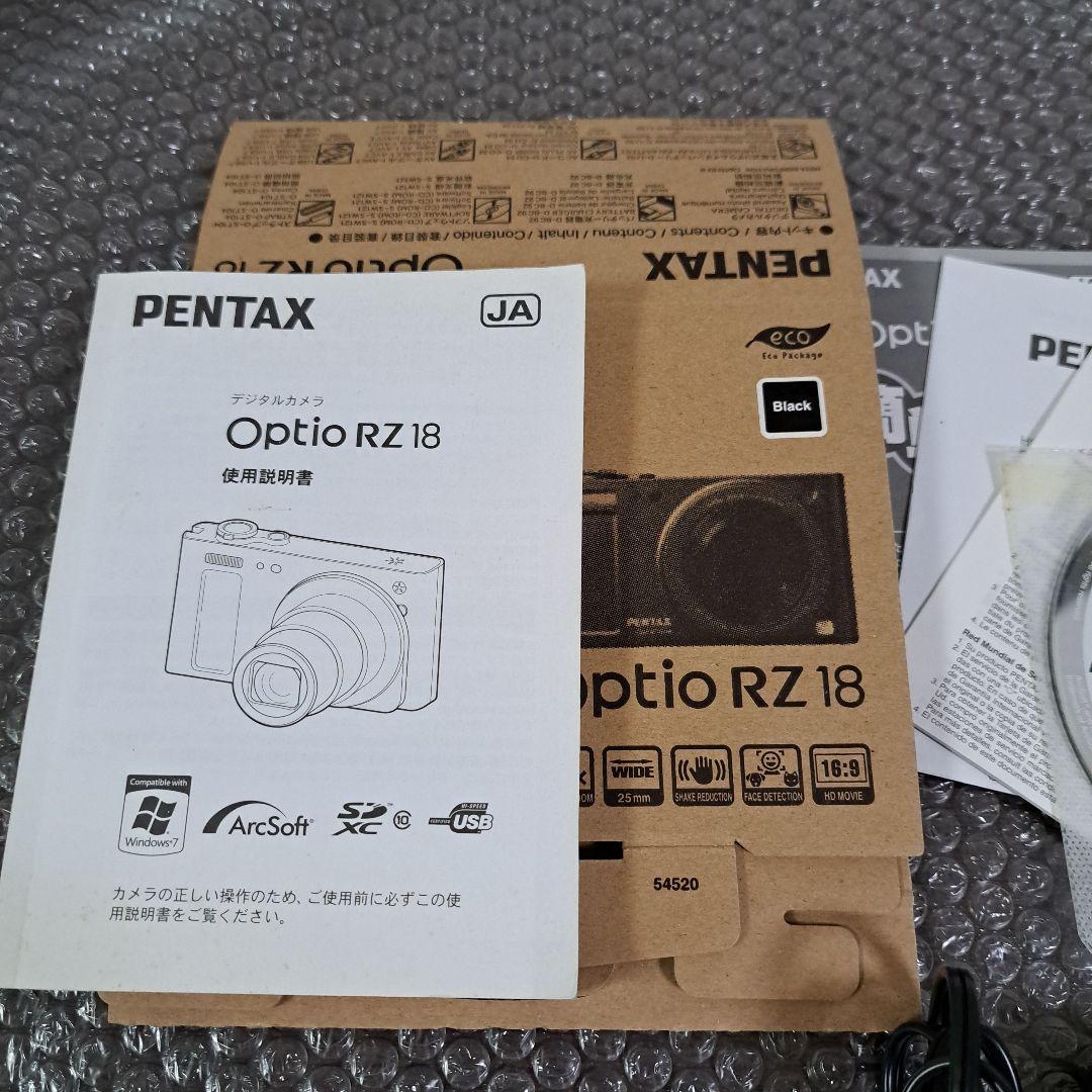 PENTAX Optio RZ18 ホワイト