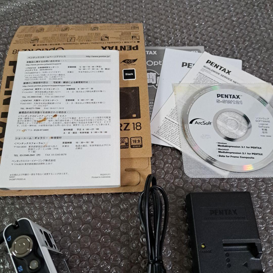 PENTAX Optio RZ18 ホワイト