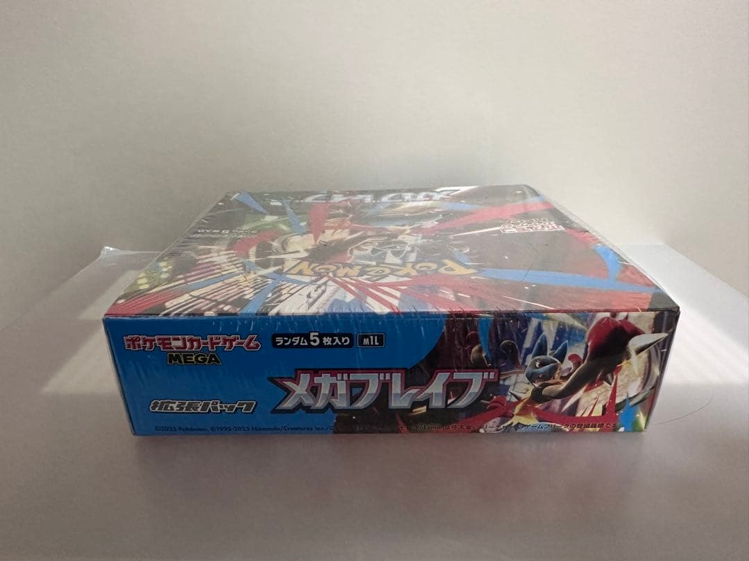 メガブレイブ2箱メガシンフォニア1箱 新品未開封シュリンク付