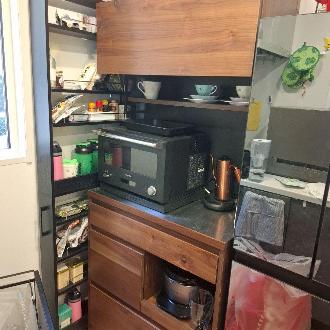 【値下げしました】unico dix w800 食器棚