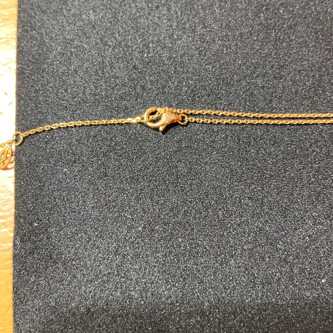 Cartierダムールダイヤネックレス　ピンクゴールドXS