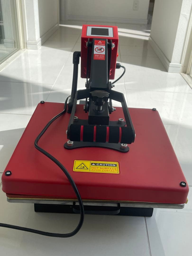 【新品同様】ドライマウントプレス機　印画紙　オリジナルTシャツ作成