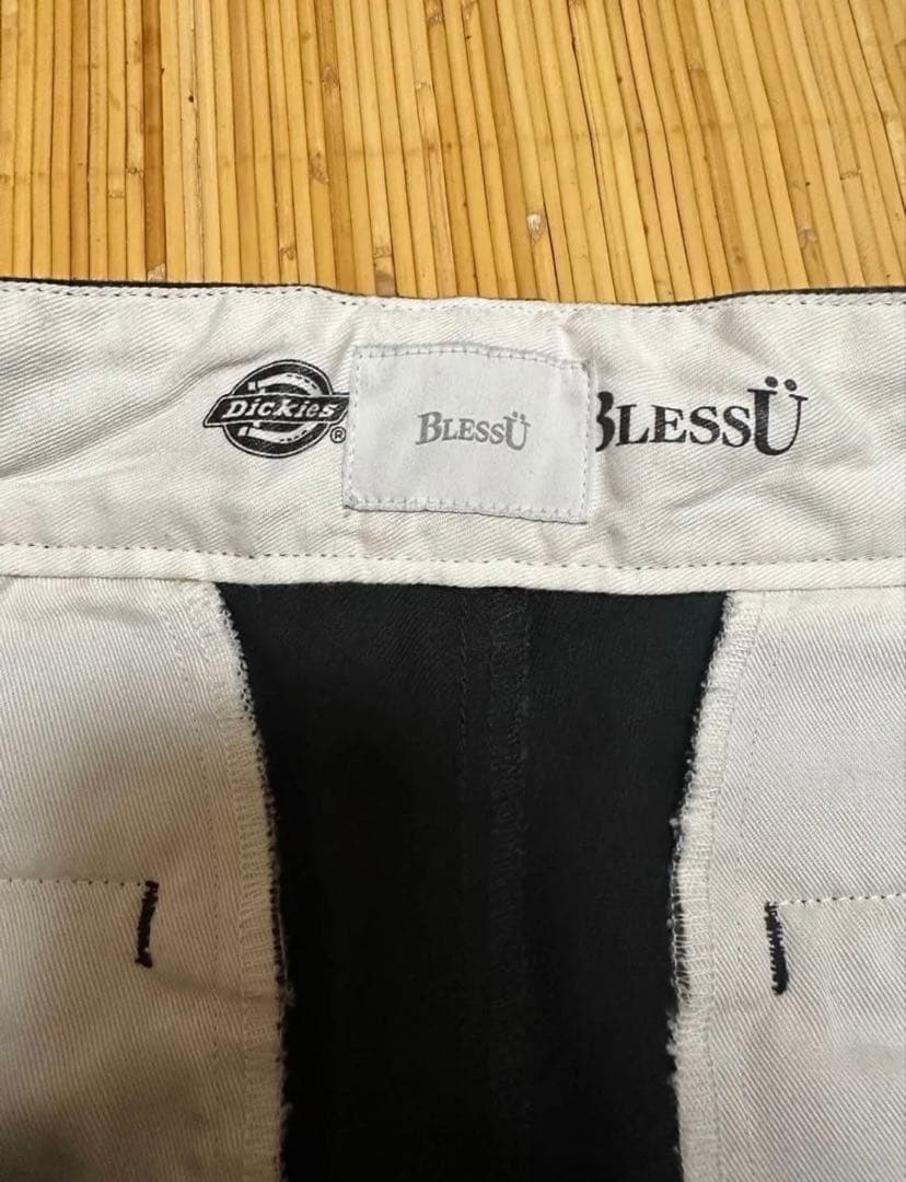 BLESS U×Dickies ワークパンツ　ブラック　黒