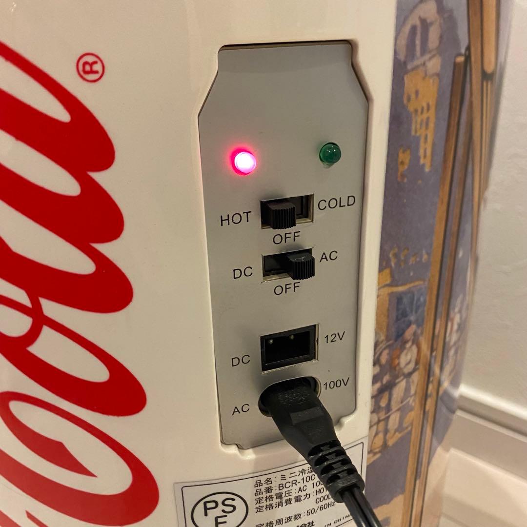 【超激レア絵柄】非売品 懸賞品 コカコーラ 型 ミニ 冷蔵庫 稼働確認済み