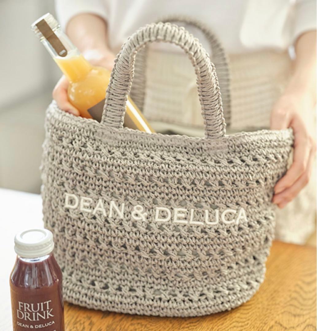 完売品　✨DEAN ＆ DELUCA×BEAMSクロッシェバスケットバッグ S✨