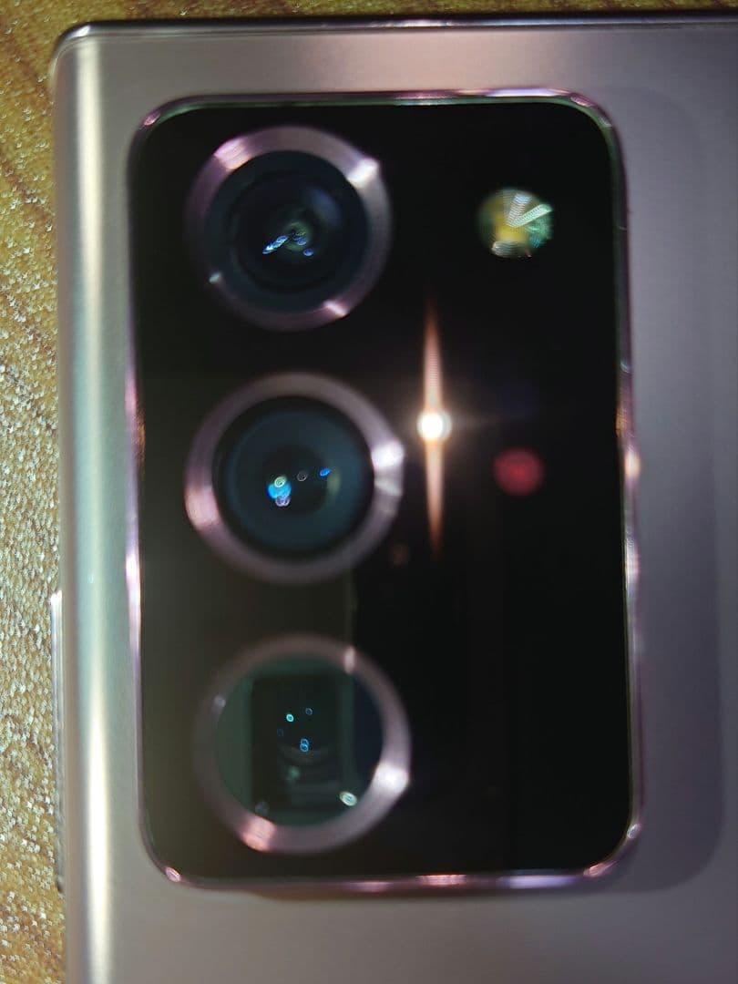 Samsung Galaxy Note 20 Ultra ケース付き