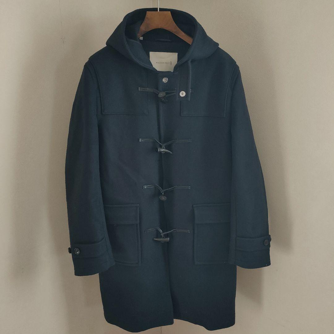 マッキントッシュ ダッフルコート ネイビー 42 ウール イギリス製