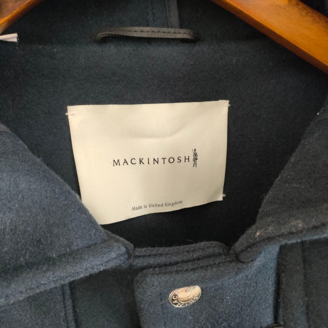 マッキントッシュ ダッフルコート ネイビー 42 ウール イギリス製