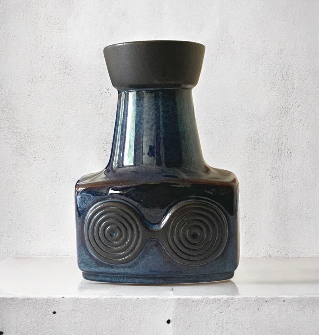 北欧ビンテージ・スーホルム / Søholm・高さ18cm・フラワーベース・花瓶