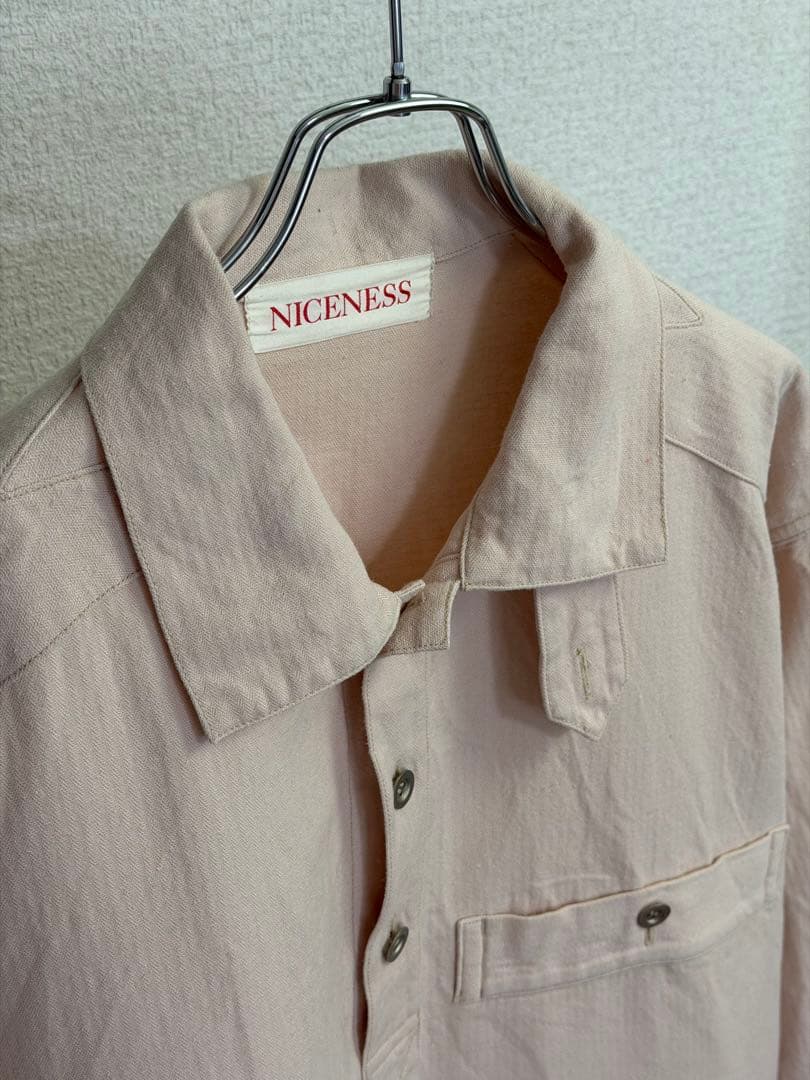 NICENESS「WILDE」スモックシャツ