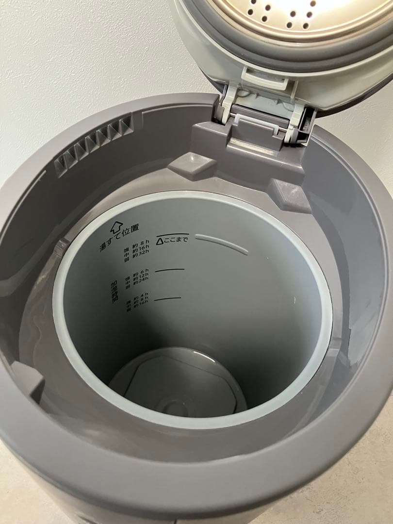 象印　スチーム式加湿器　ee dd 50 グレー　2023年