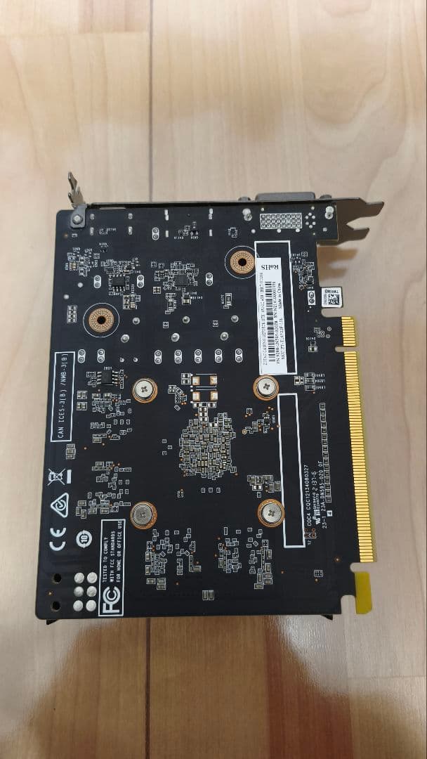 ZOTAC GEFORCE GTX 1650 本体