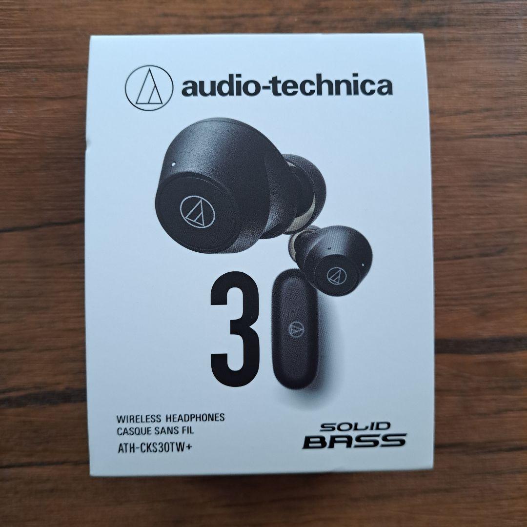 audio-technica ATH-CKS30TW+ ワイヤレスイヤホン