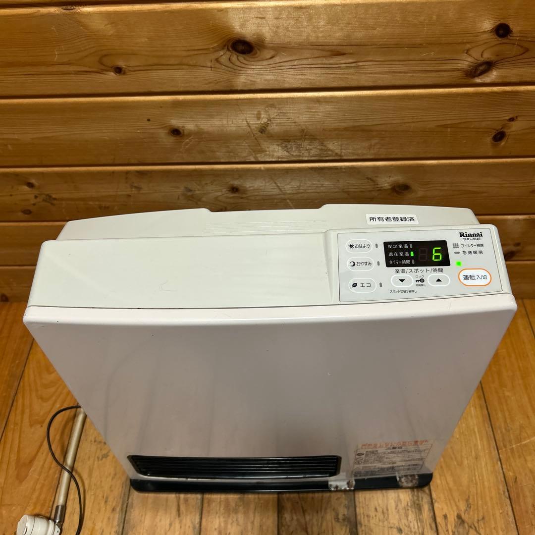 リンナイ ガスファンヒーター SRC-364E 都市ガス12A・13A用