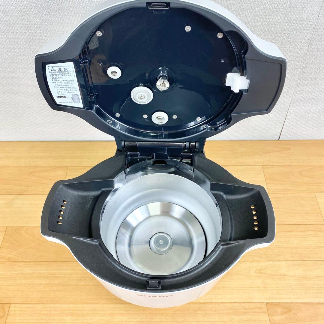 【良品】SHARP ヘルシオ ホットクック　KN-HW16D-W