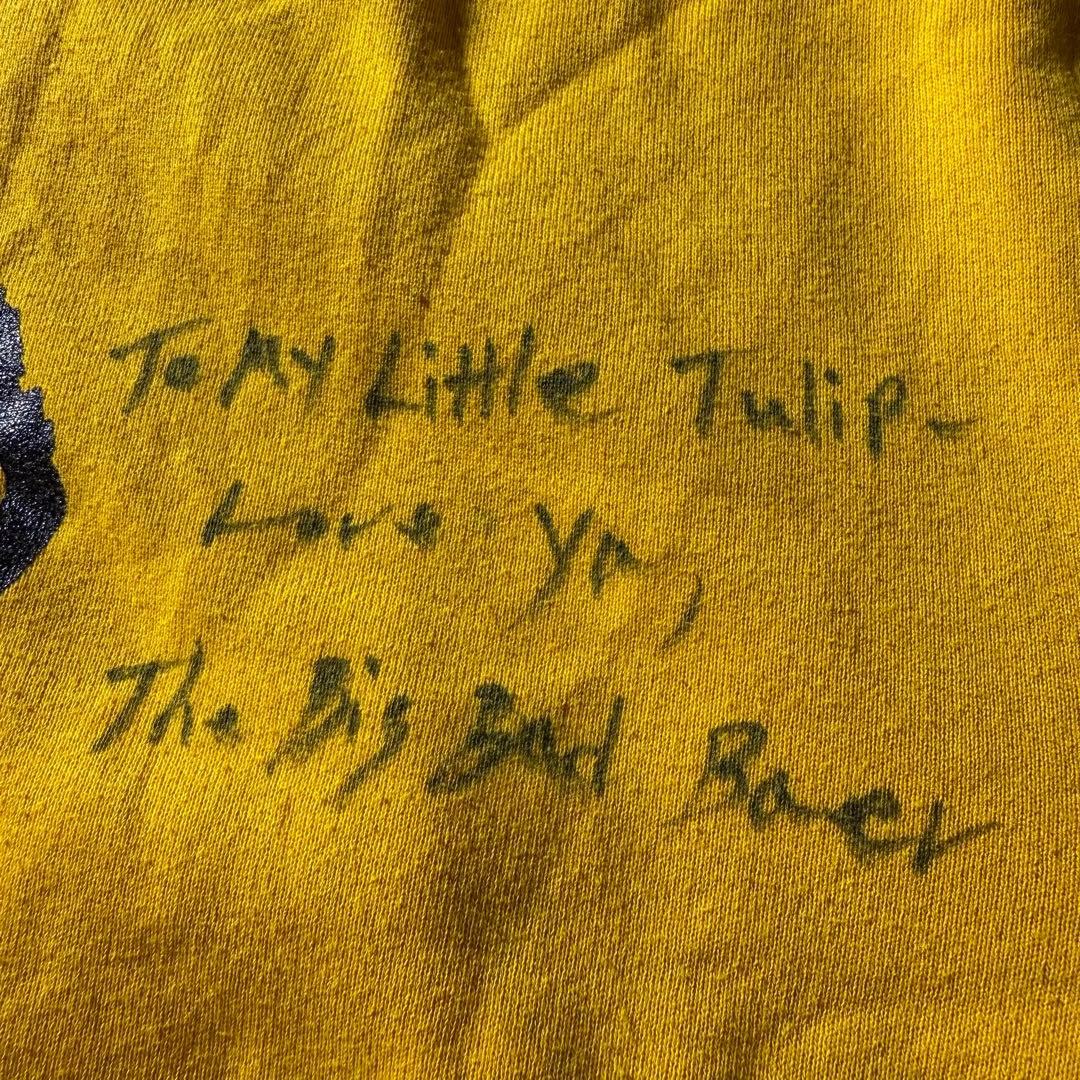 RUSSELL ATHLETICプリントスウェットUSA製古着ペンキ一点物希少