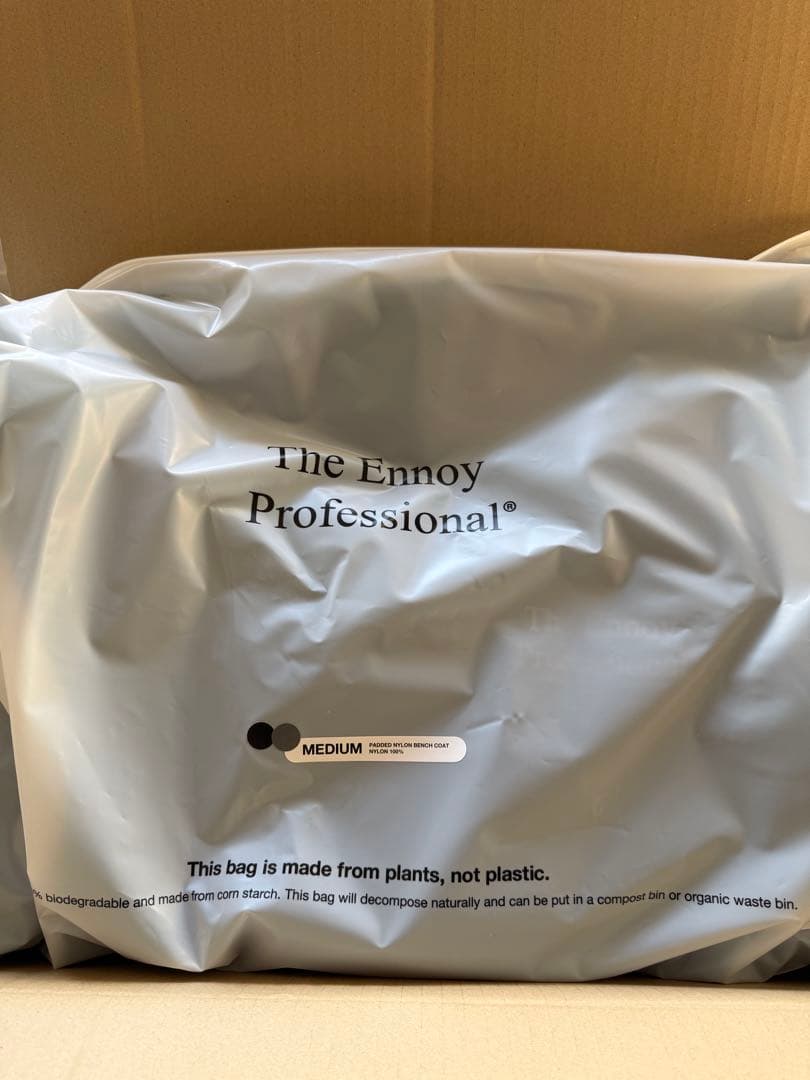 ENNOY PADDED NYLON BENCH COAT ベンチコート