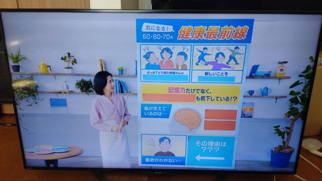 SHARP　50インチ　液晶テレビ