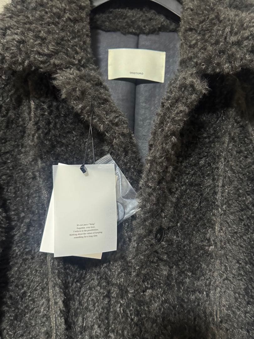 ジャケット・アウター OHOTORO Molo Mustang Coat Charcoal