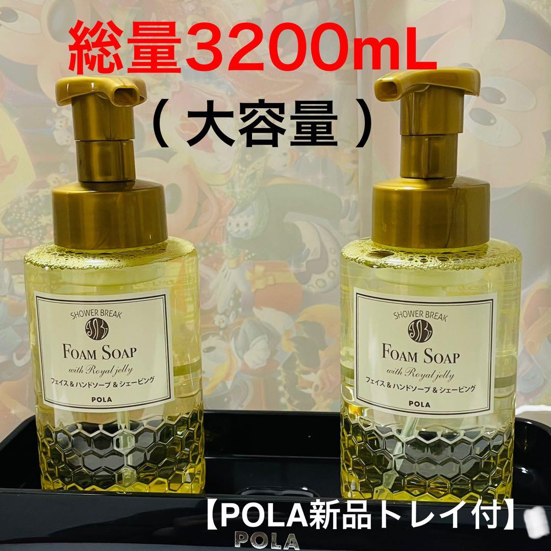 《清新》POLA 新品アプリケーター2本+残量　シャワーブレイク フォームソープ