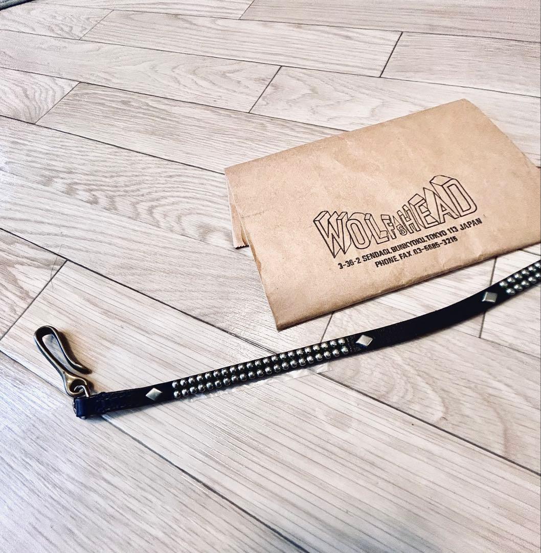 最終値下げ☆ウルフズヘッド　10mmウォレットコード40cm